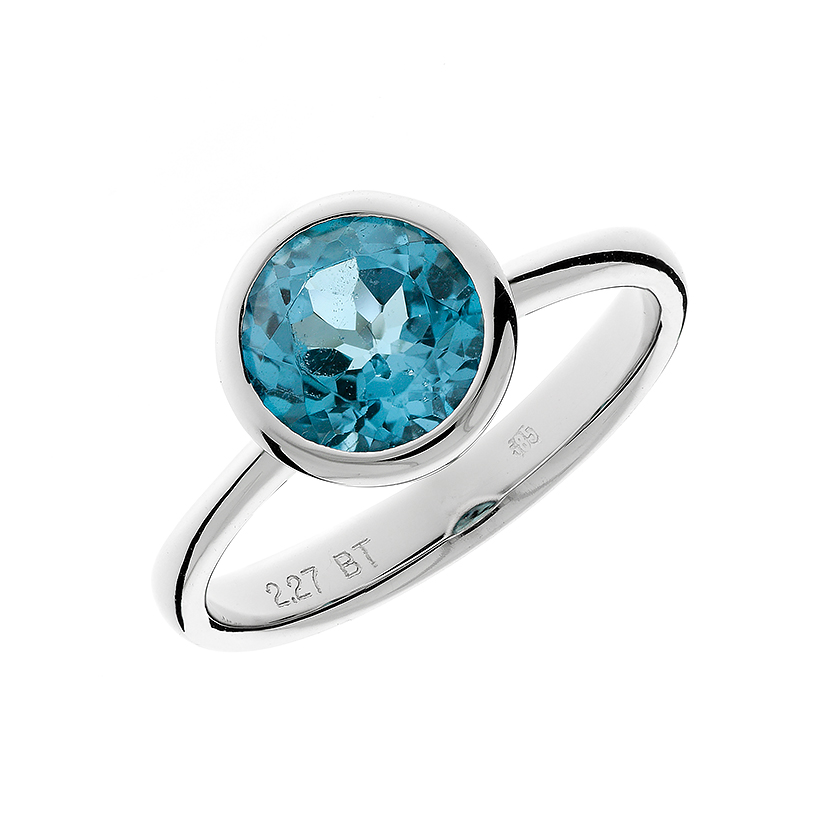 Ring with Topaz