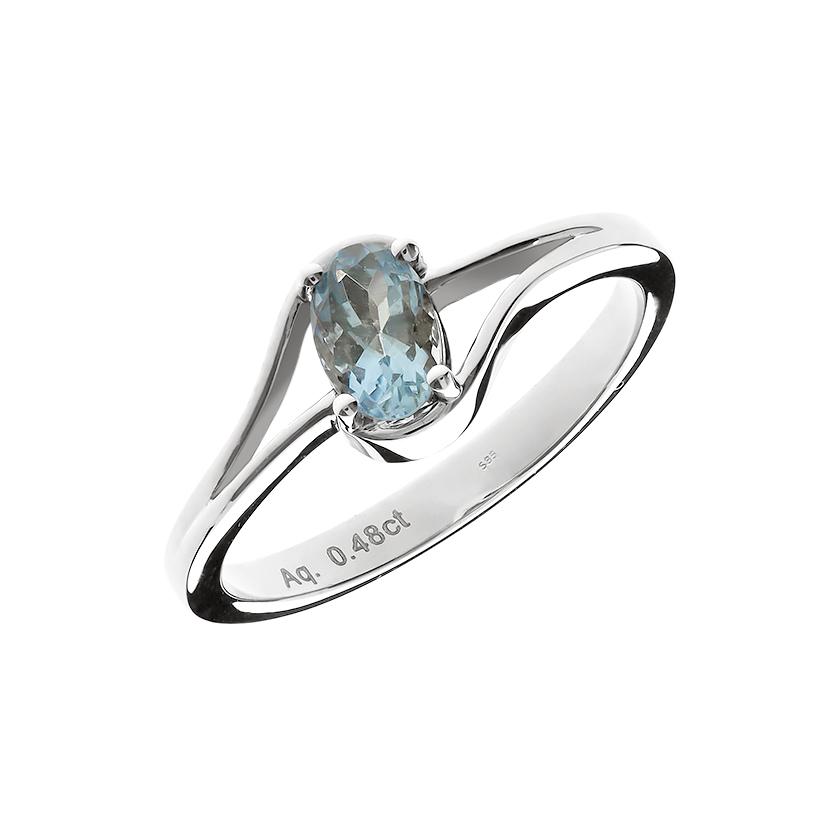 Aquamarine ring