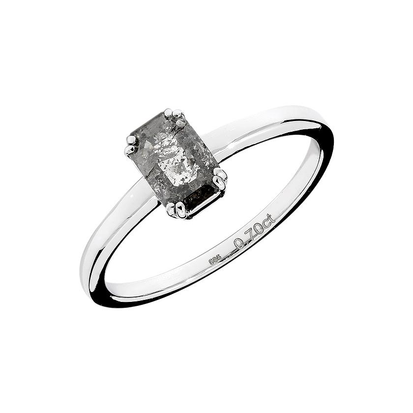 Salt & Pepper Diamond Rings