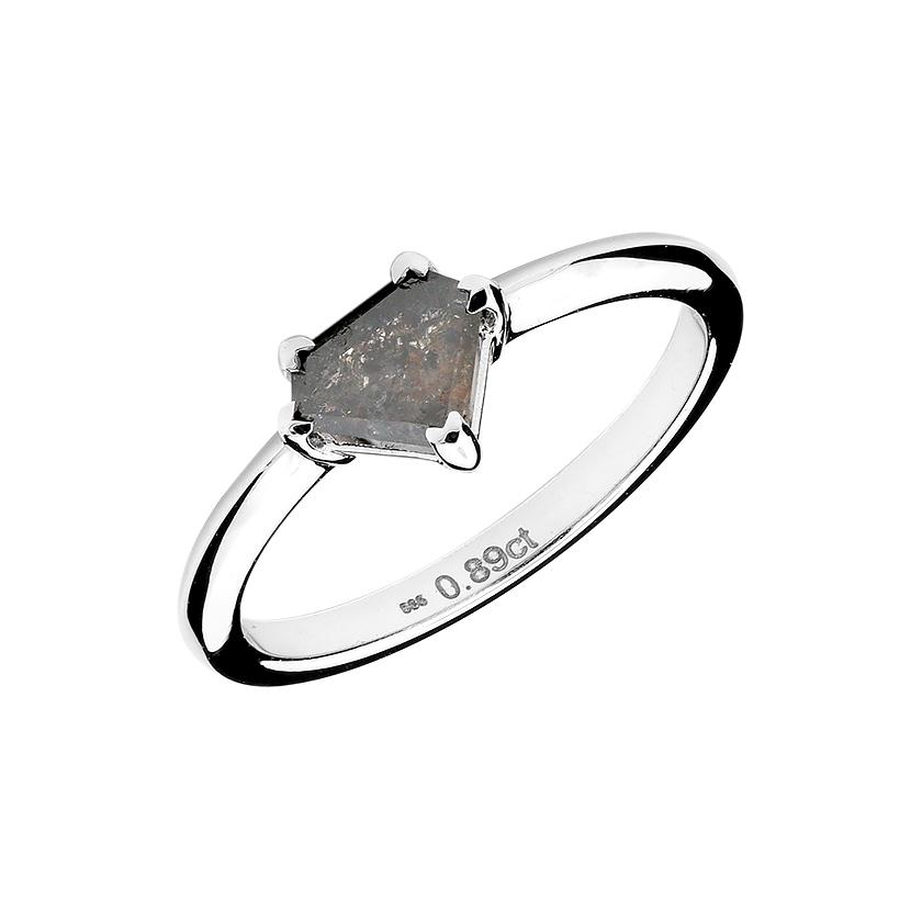 Salt & Pepper Diamond Rings