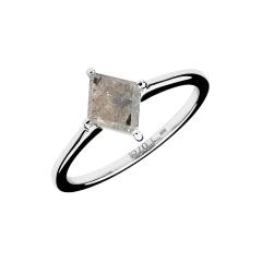 Salt & Pepper Diamond Rings